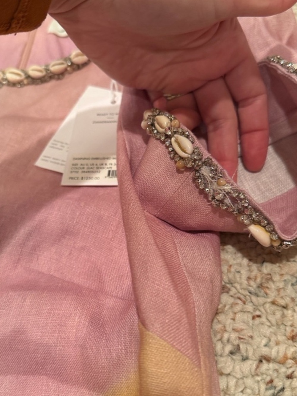 Zimmermann Dawning Mini Dress - Picture 8 of 9